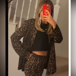 TINX leopard blazer